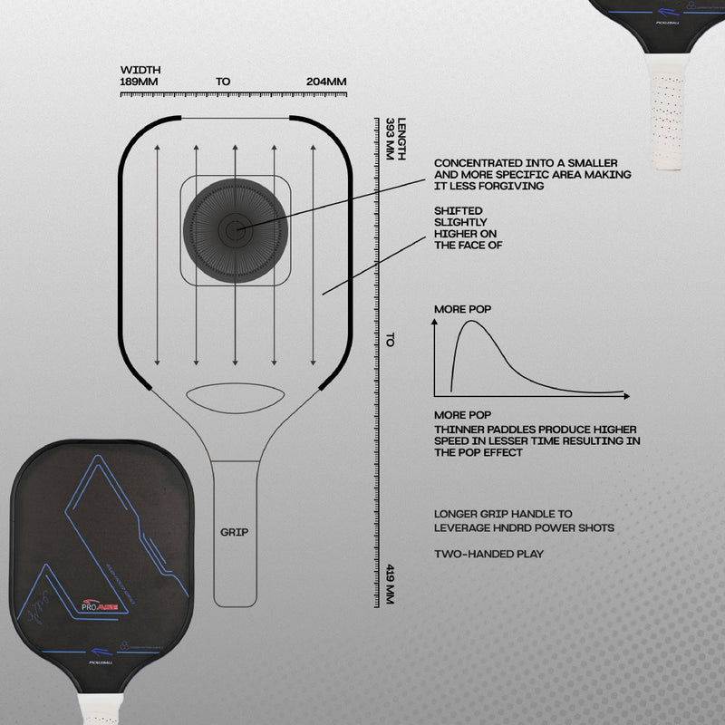 PRO CARBONIX-PICKLE BALL PADDLE