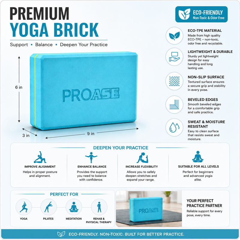 Yoga Brick Vedam - Set Of 2