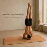 Cork & Natural Rubber Yoga Mat