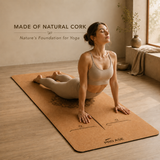 Cork & Natural Rubber Yoga Mat