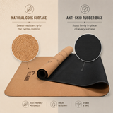 Cork & Natural Rubber Yoga Mat