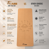 Cork & Natural Rubber Yoga Mat