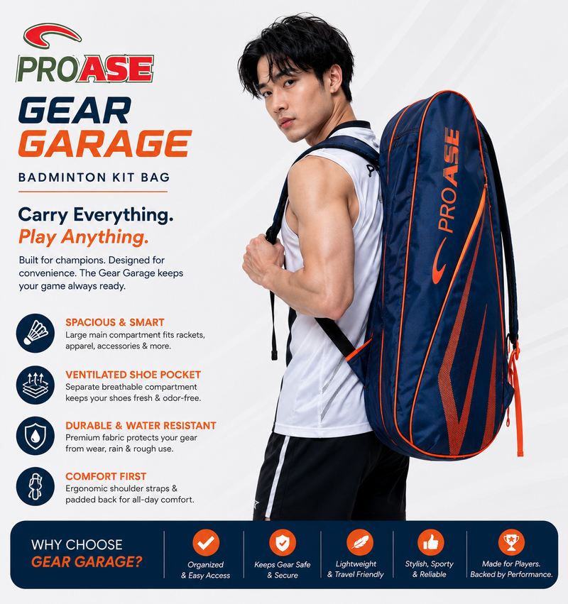 Gear Garage- Badminton Kit Bag