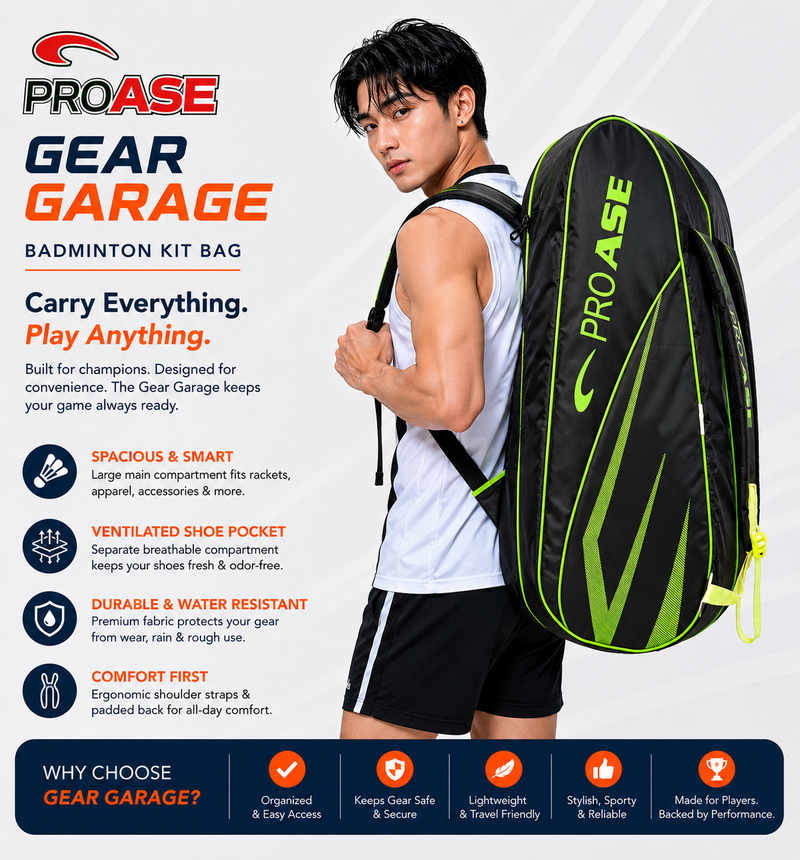Gear Garage- Badminton Kit Bag