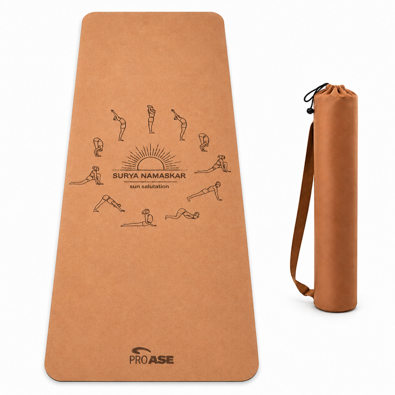 Cork & Natural Rubber Yoga Mat