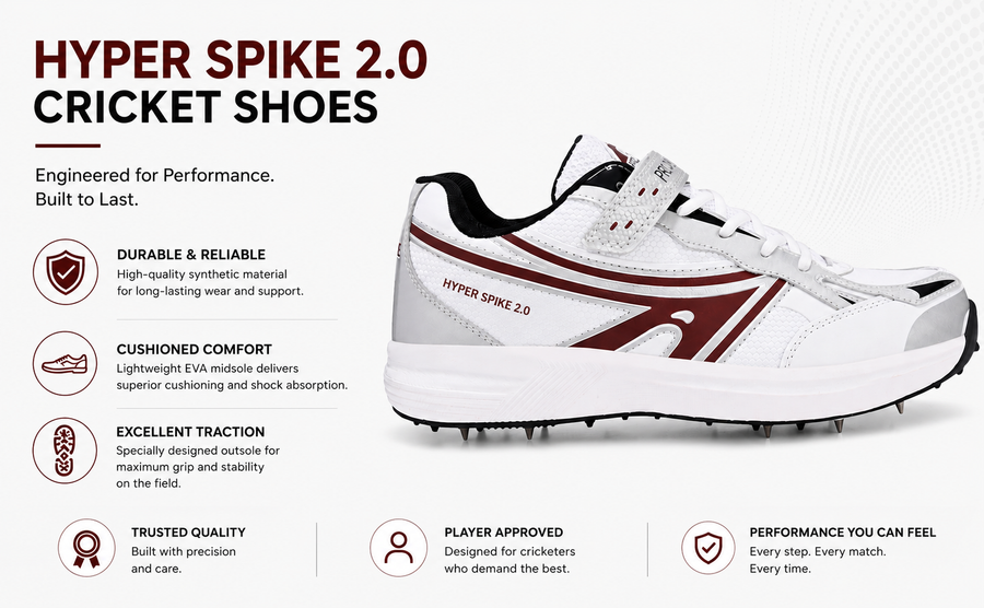 Hyper Spike 2.0- cricket Spikes