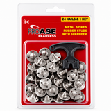 Cricket Spike Nails- Pack of 24 Nails & 1 Key
