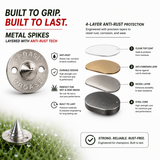 Cricket Spike Nails- Pack of 24 Nails & 1 Key