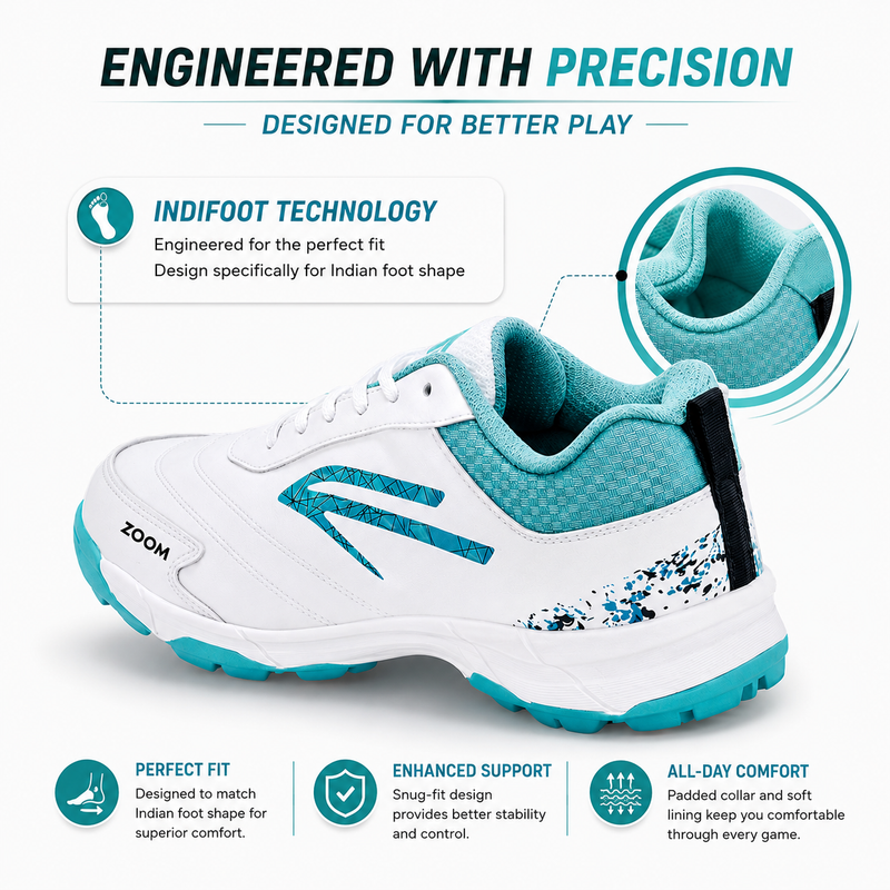 Zoom- Cricket Shoes