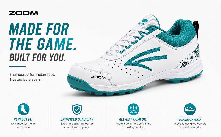 Zoom- Cricket Shoes