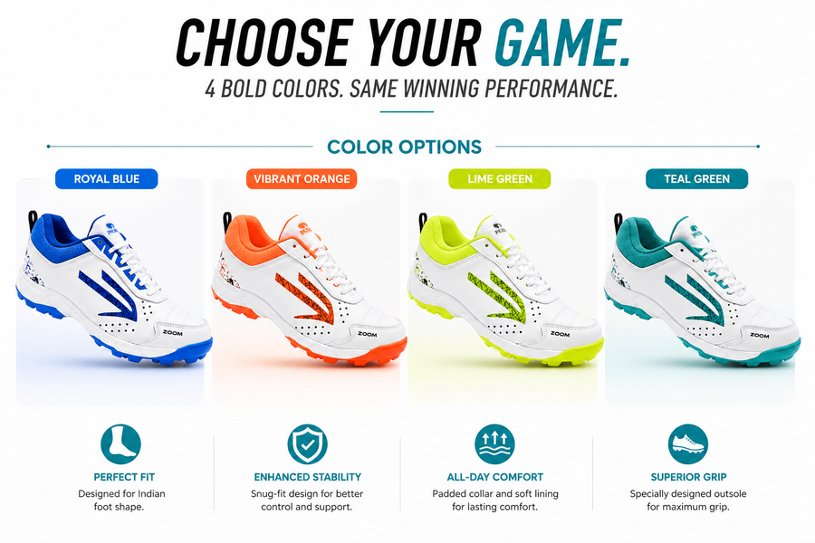 Zoom- Cricket Shoes