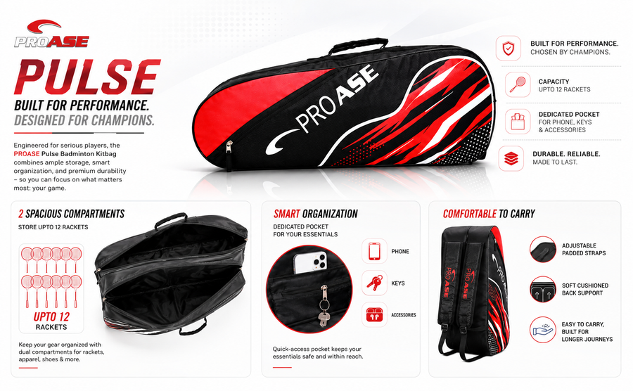 Pulse - Badminton Bag