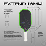 Pro Duox- Set of 2 Paddles & 4 Balls