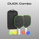 Pro Duox- Set of 2 Paddles & 4 Balls