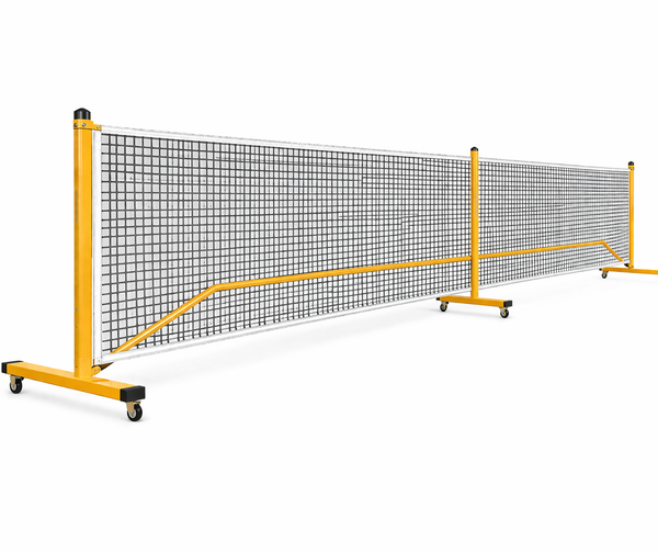 Portable Pickleball Net Set with Wheels & Carry Bag
