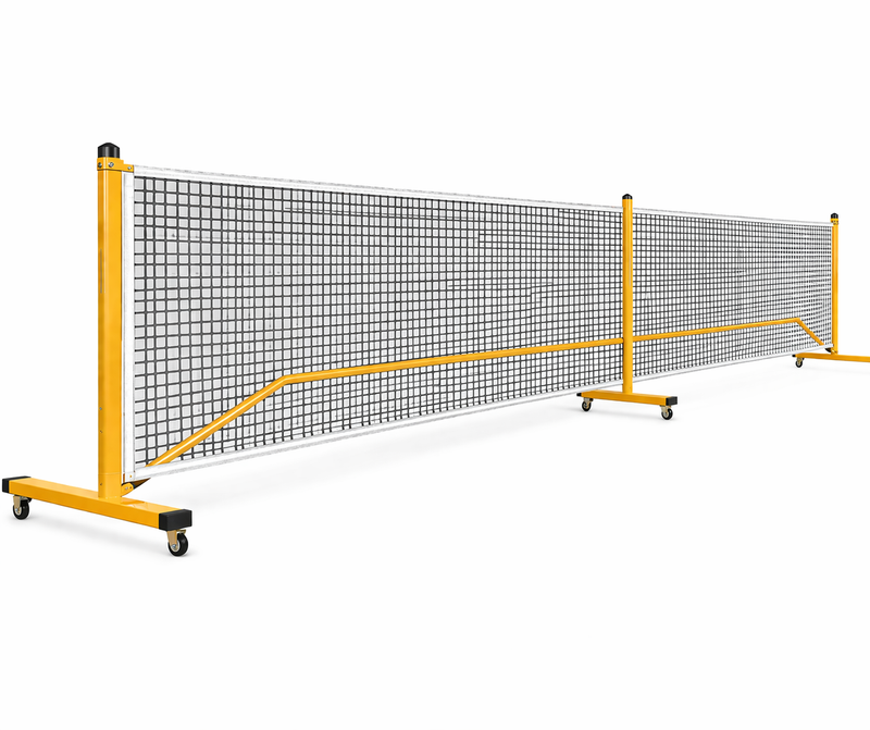 Portable Pickleball Net Set with Wheels & Carry Bag