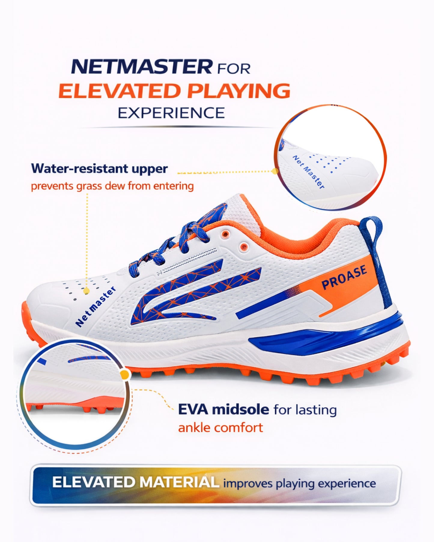 Net Master- Cricket Shoes